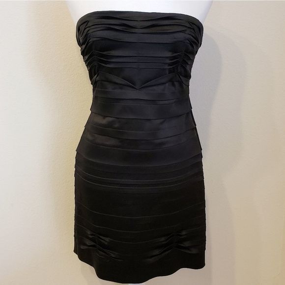 BCBG Maxazria - Satin Mini Dress